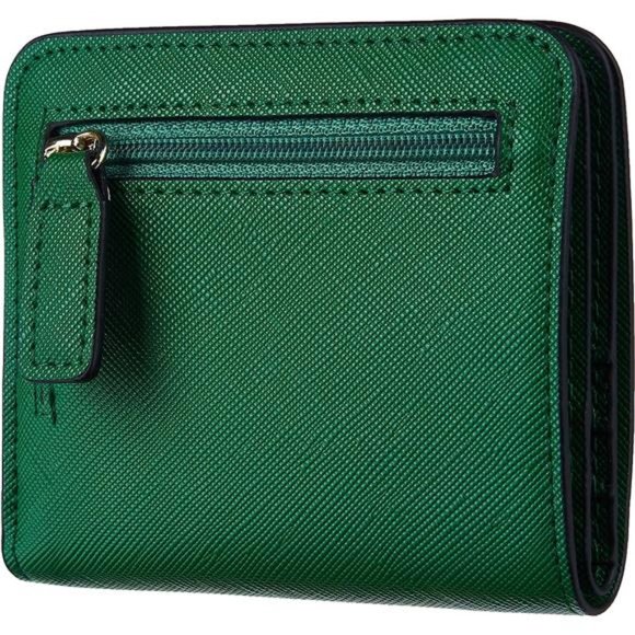 Womens Rfid Blocking Small Compact Bifold Luxury Genuine Leather Pocket Wallet - Picture 5 of 6